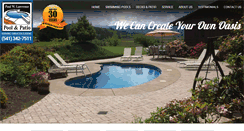 Desktop Screenshot of paullawrencepools.com